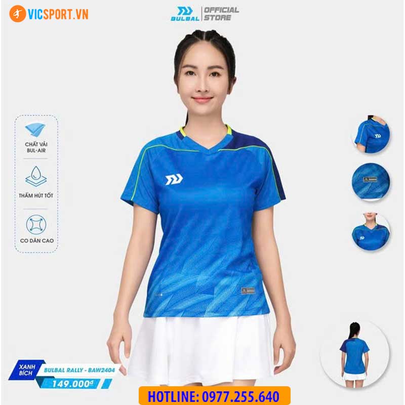 Áo cầu lông nam nữ Bulbal Rally Bam2404 - Hình ảnh 33