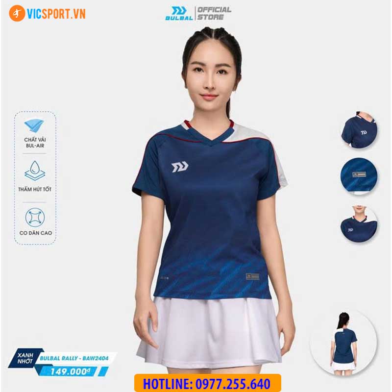 Áo cầu lông nam nữ Bulbal Rally Bam2404 - Hình ảnh 34