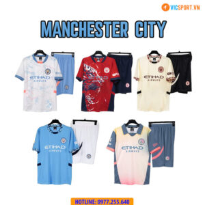 Áo đá banh Strivend Clb Man City mùa giải 2024-2025
