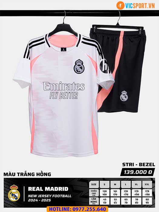 Áo đá banh Strivend Clb Real Madrid mùa giải 2024-2025 - Hình ảnh 33