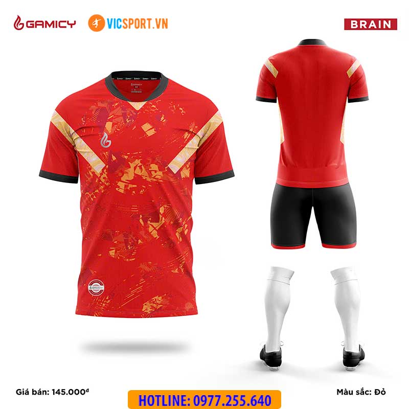 Áo đá banh không logo Gamicy Brain - Hình ảnh 20