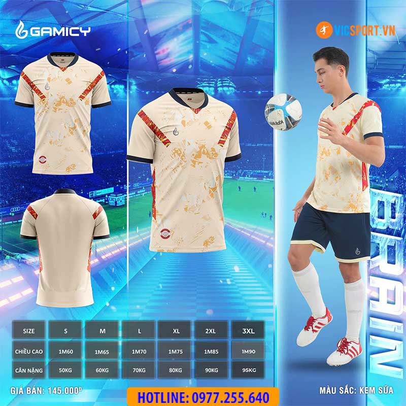 Áo đá banh không logo Gamicy Brain - Hình ảnh 22