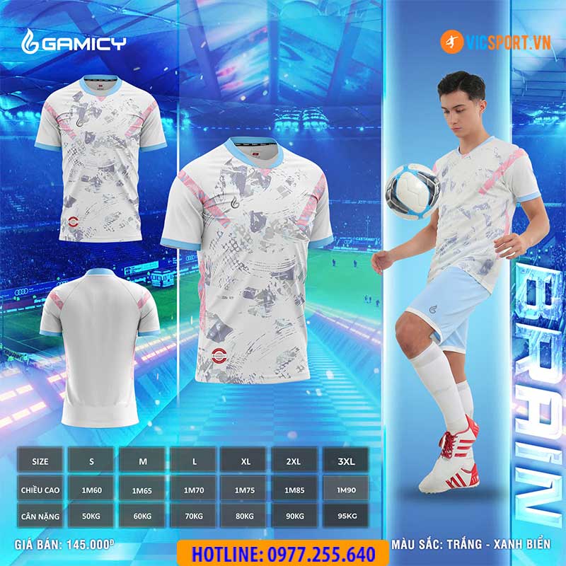 Áo đá banh không logo Gamicy Brain - Hình ảnh 25