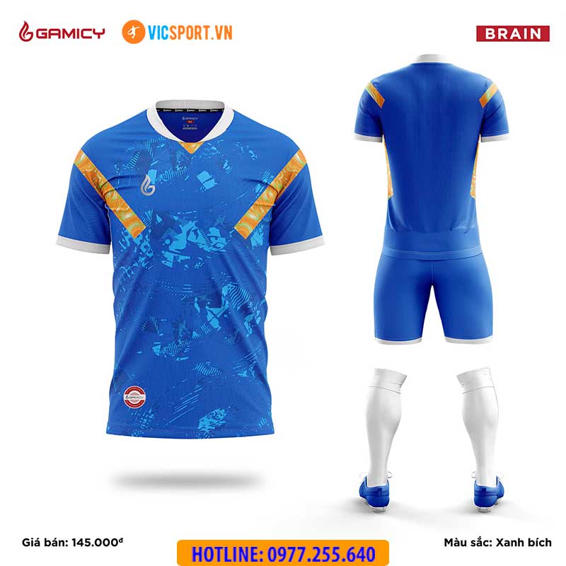 Áo đá banh không logo Gamicy Brain - Hình ảnh 38