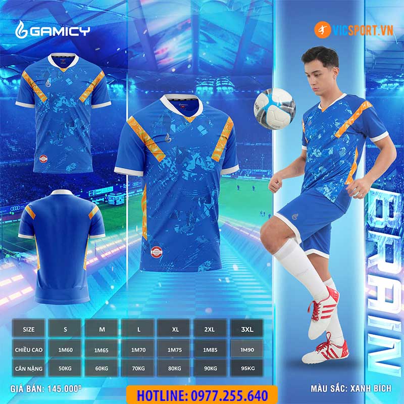Áo đá banh không logo Gamicy Brain - Hình ảnh 37