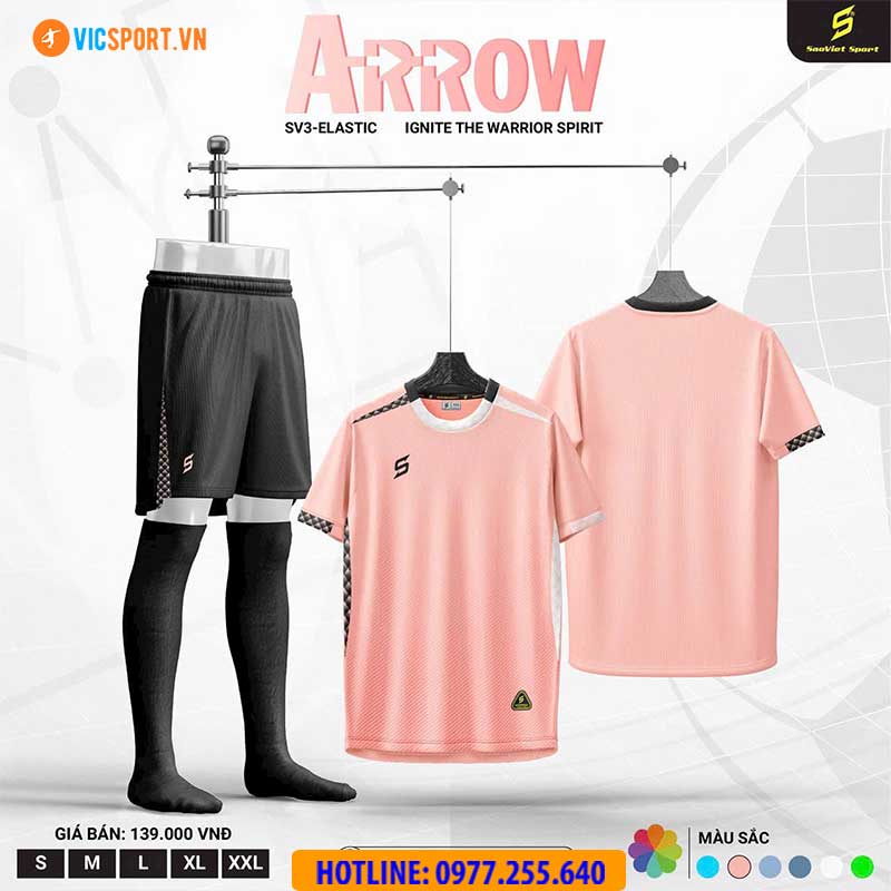 Áo đá banh không logo SV Arrow - Hình ảnh 38