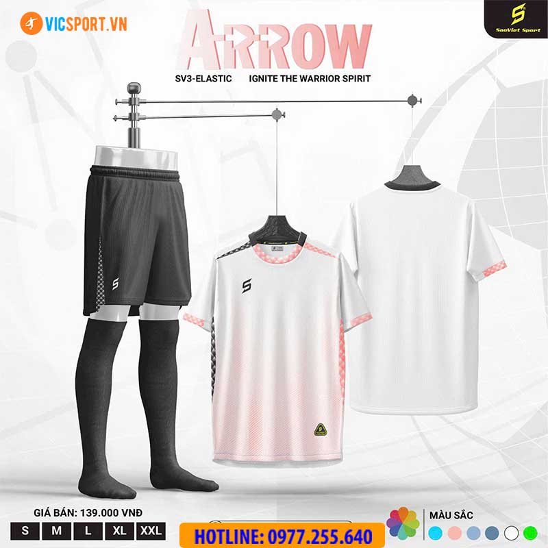 Áo đá banh không logo SV Arrow - Hình ảnh 39