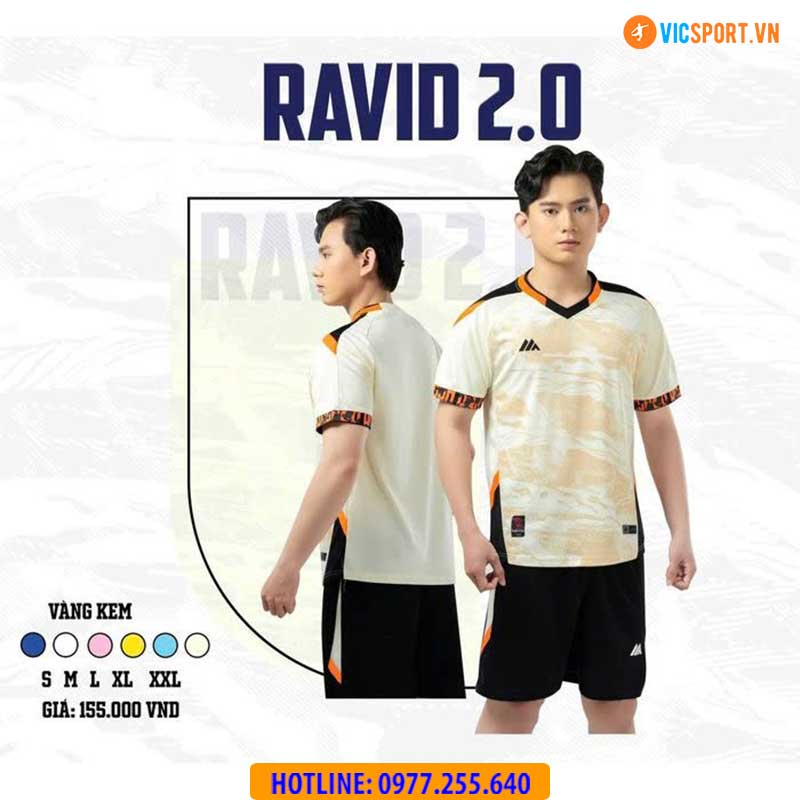 Áo đá banh không logo Mikal Ravid 2.0 - Hình ảnh 4