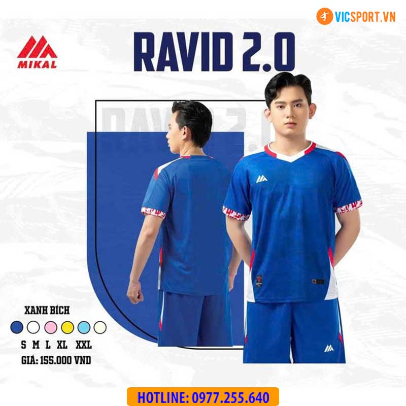 Áo đá banh không logo Mikal Ravid 2.0 - Hình ảnh 6