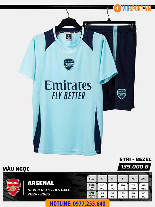 Áo đá banh Strivend Clb Arsenal mùa giải 2024-2025 - Hình ảnh 12