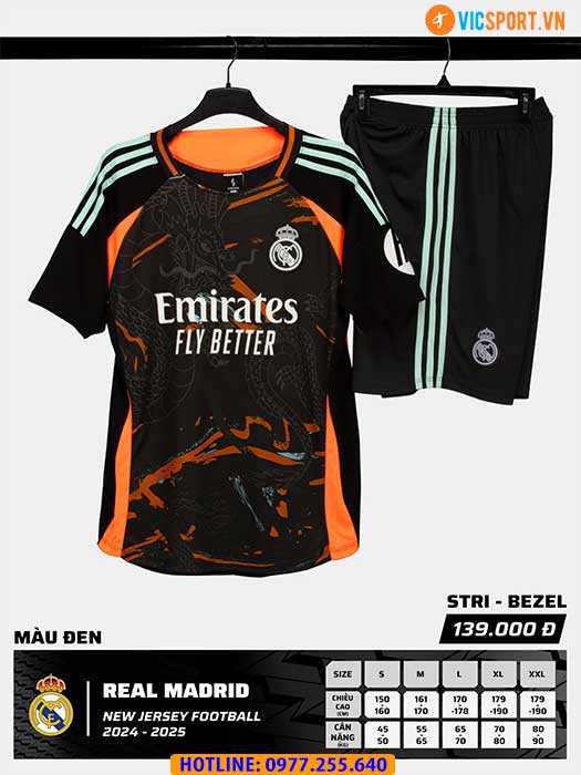 Áo đá banh Strivend Clb Real Madrid mùa giải 2024-2025 - Hình ảnh 23