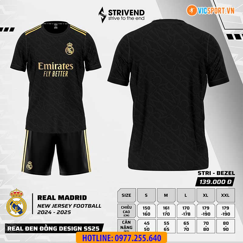 Áo đá banh Strivend Clb Real Madrid mùa giải 2024-2025 - Hình ảnh 66