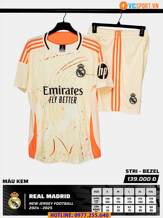 Áo đá banh Strivend Clb Real Madrid mùa giải 2024-2025 - Hình ảnh 49
