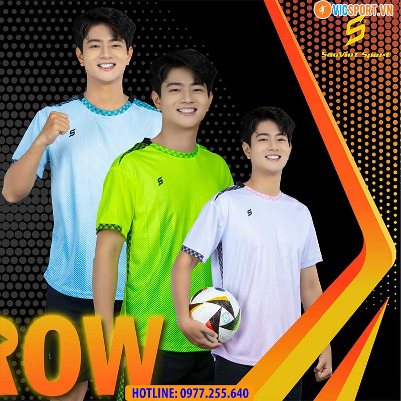 Áo đá banh không logo SV Arrow - Hình ảnh 17