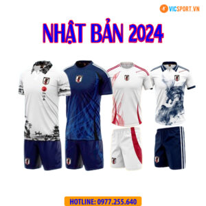 Áo đá banh đội tuyển Nhật Bản 2024 vải mè
