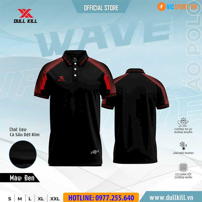 Áo polo thể thao DullKill Wave - Hình ảnh 3