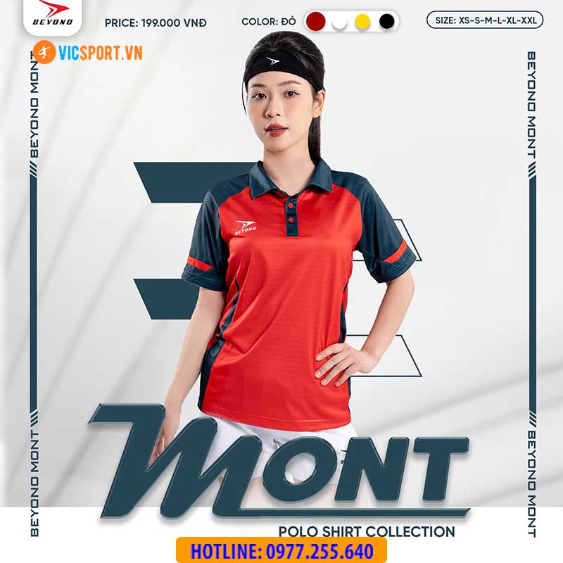 Áo polo di chuyển nam nữ Beyono Mont - Hình ảnh 7