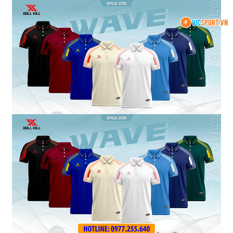 Áo polo thể thao DullKill Wave