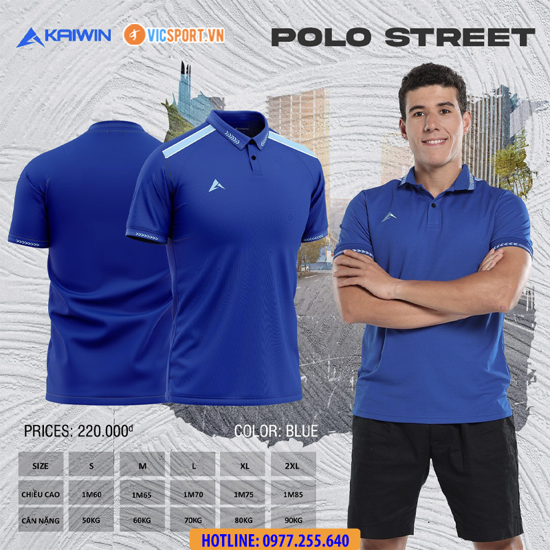 Áo polo thể thao Kaiwin Street - Hình ảnh 15