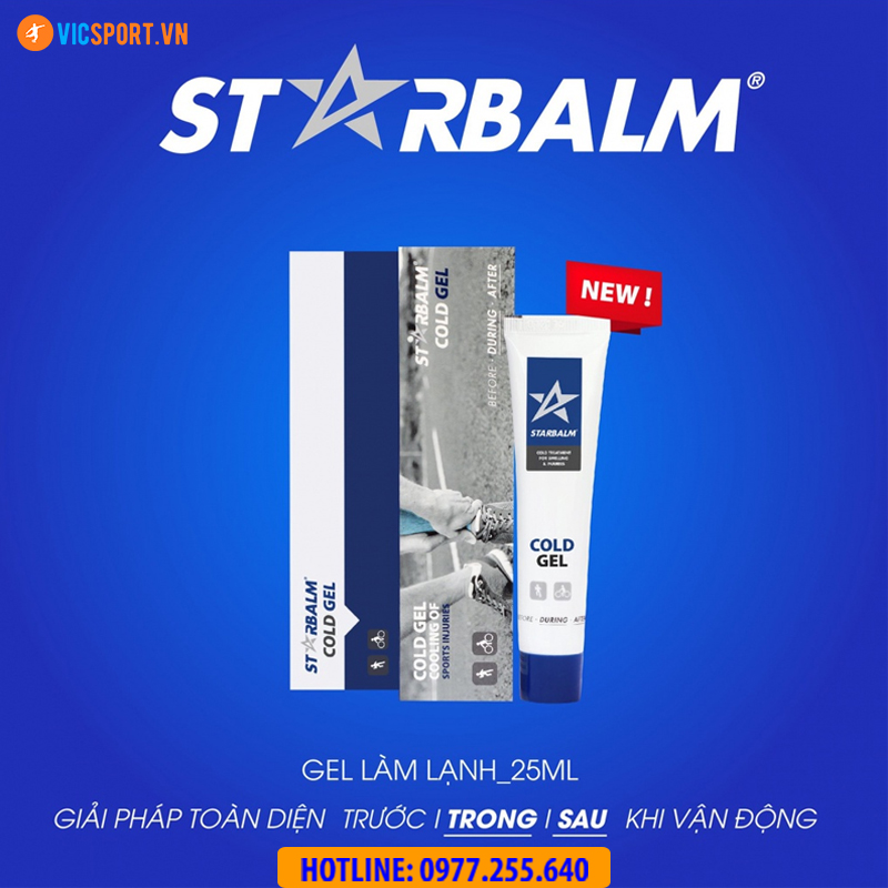 Gel nóng lạnh Starbalm (25ml) - Hình ảnh 8