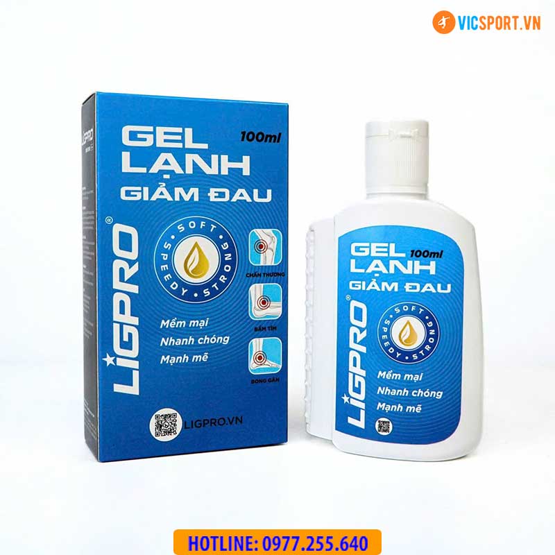 Gel nóng lạnh Ligpro hỗ trợ chơi thể thao (100ml) - Hình ảnh 3