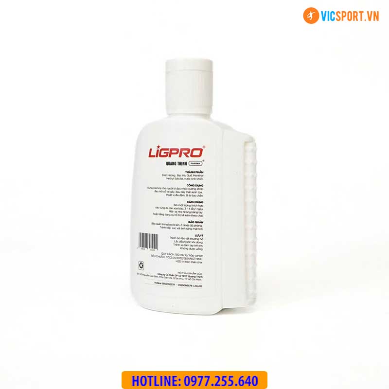 Gel nóng lạnh Ligpro hỗ trợ chơi thể thao (100ml) - Hình ảnh 9