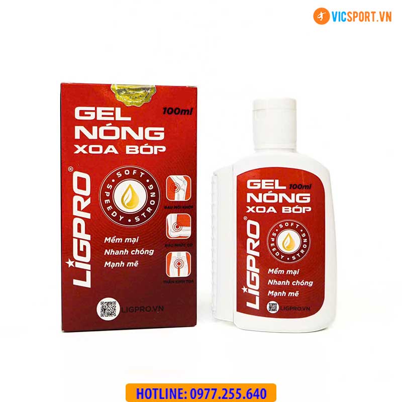 Gel nóng lạnh Ligpro hỗ trợ chơi thể thao (100ml) - Hình ảnh 2