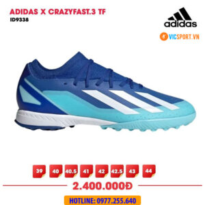 Giày đá banh Adidas X Crazyfast.3 đế TF chính hãng - ID9338