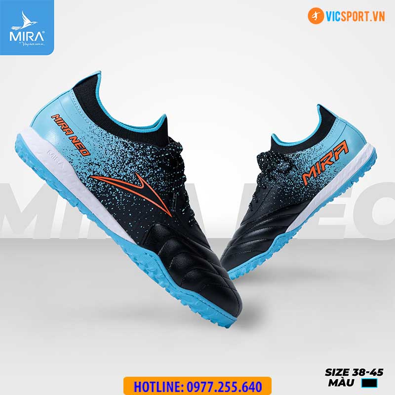 Giày đá banh Mira Neo cổ thun đế TF - Hình ảnh 13