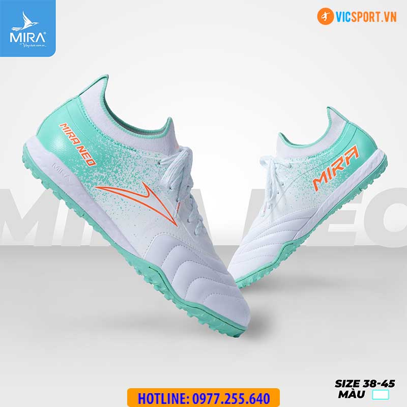 Giày đá banh Mira Neo cổ thun đế TF - Hình ảnh 12