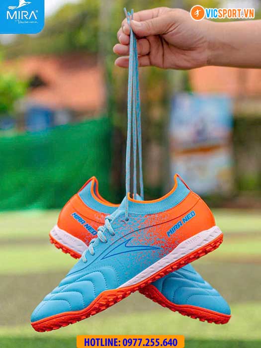 Giày đá banh Mira Neo cổ thun đế TF - Hình ảnh 4