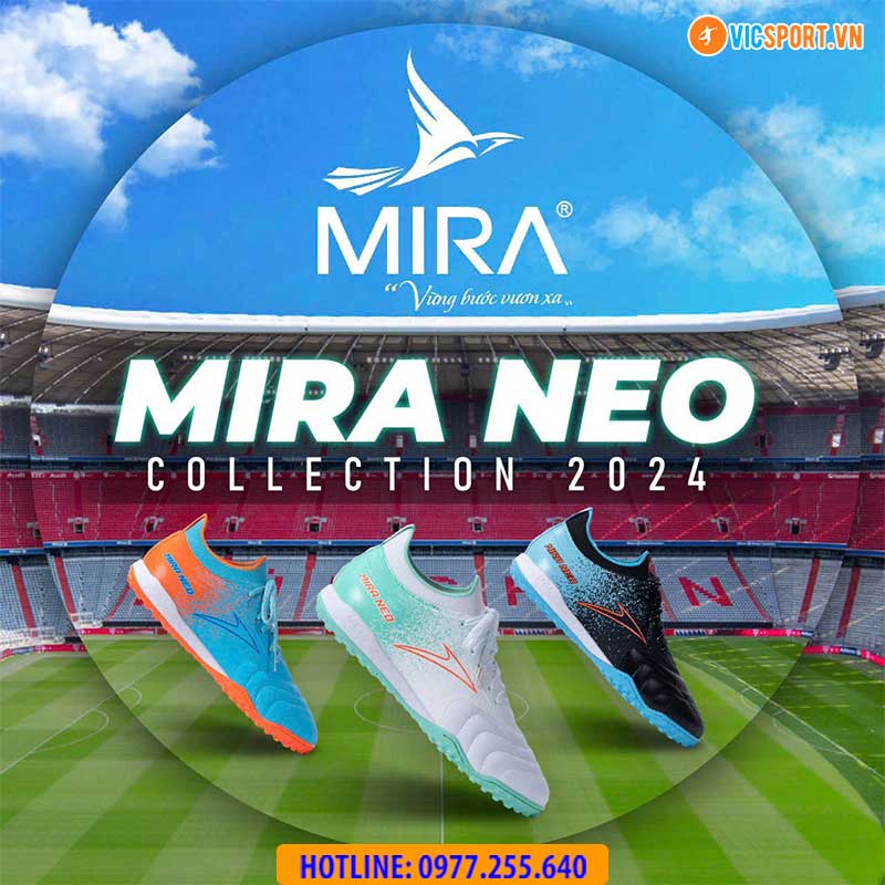 Giày đá banh Mira Neo cổ thun đế TF - Hình ảnh 11