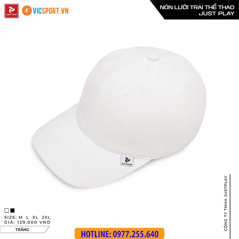 Nón thể thao lưỡi trai Just Play - Hình ảnh 11