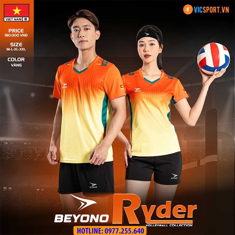 Quần áo bóng chuyền nam nữ Beyono Ryder