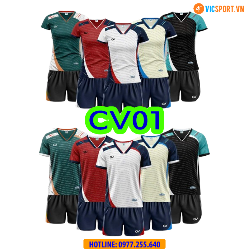 Quần áo bóng chuyền nam nữ CV01