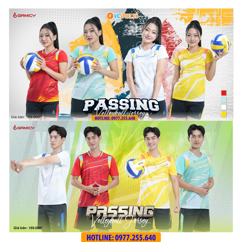 Quần áo bóng chuyền nam nữ Gamicy Passing - Hình ảnh 25