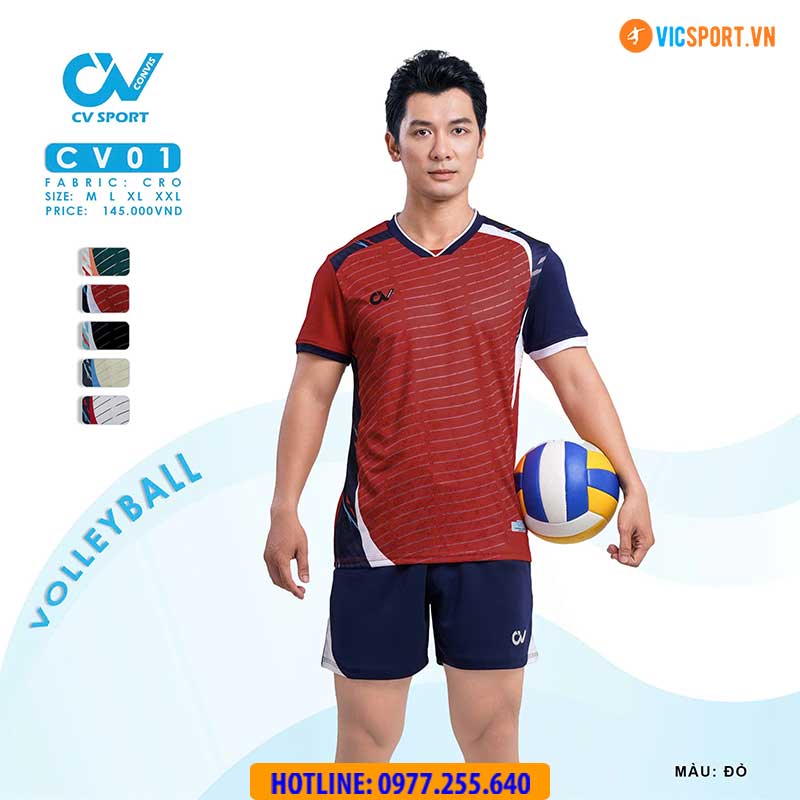 Quần áo bóng chuyền nam nữ CV01 - Hình ảnh 22