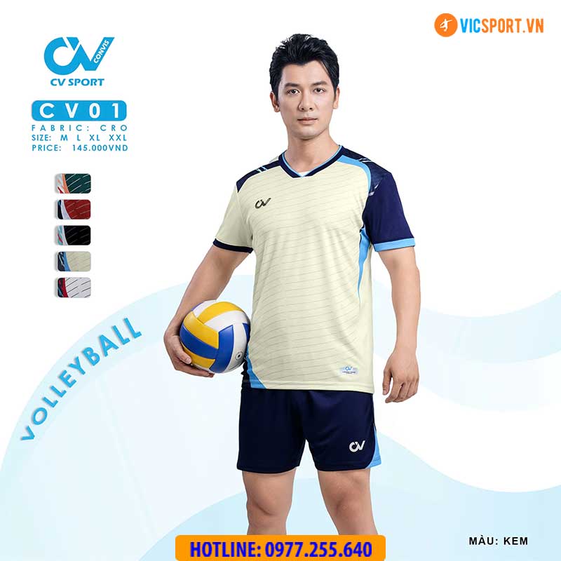 Quần áo bóng chuyền nam nữ CV01 - Hình ảnh 23