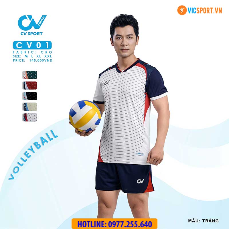 Quần áo bóng chuyền nam nữ CV01 - Hình ảnh 24