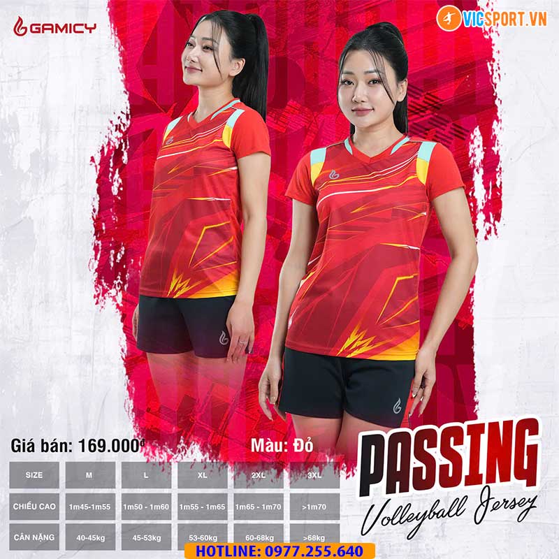 Quần áo bóng chuyền nam nữ Gamicy Passing - Hình ảnh 5