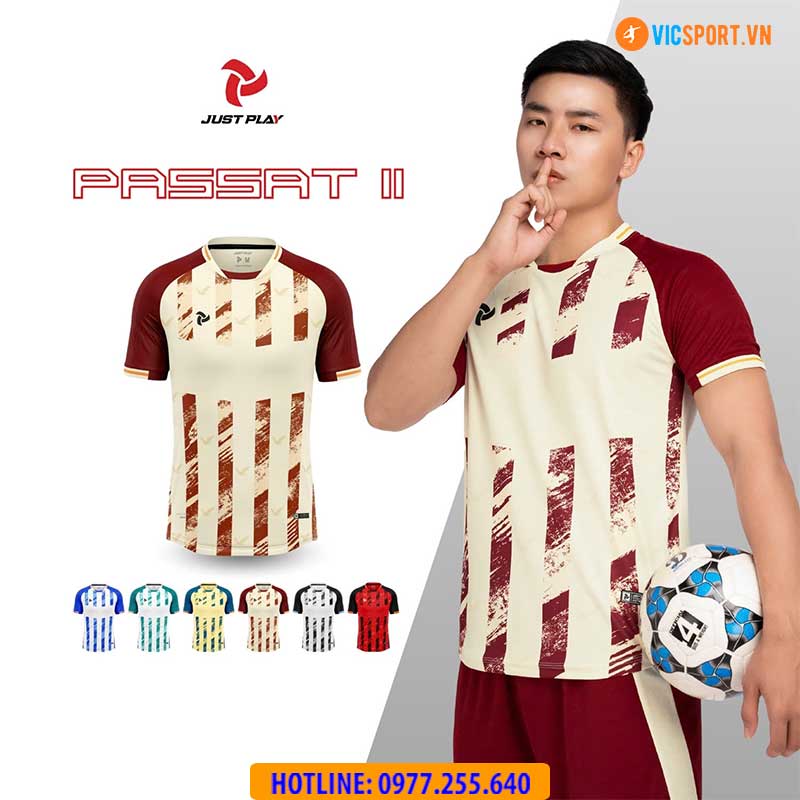 Áo đá banh không logo Justplay Passat 2 - Hình ảnh 10