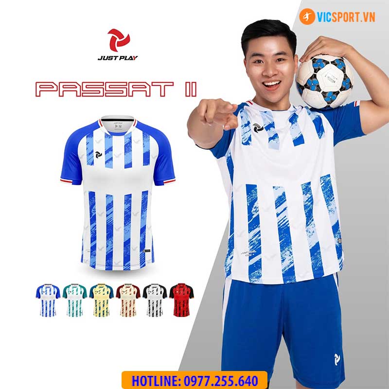 Áo đá banh không logo Justplay Passat 2 - Hình ảnh 15