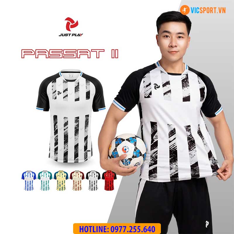 Áo đá banh không logo Justplay Passat 2 - Hình ảnh 11