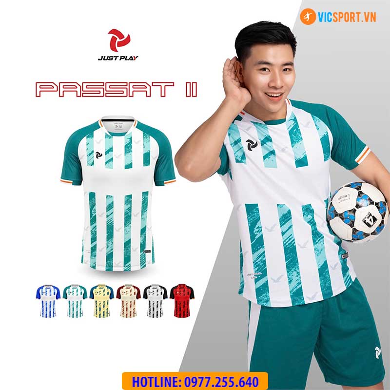 Áo đá banh không logo Justplay Passat 2 - Hình ảnh 12