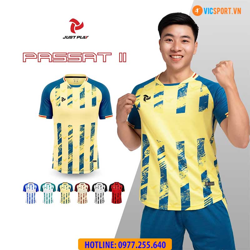 Áo đá banh không logo Justplay Passat 2 - Hình ảnh 13