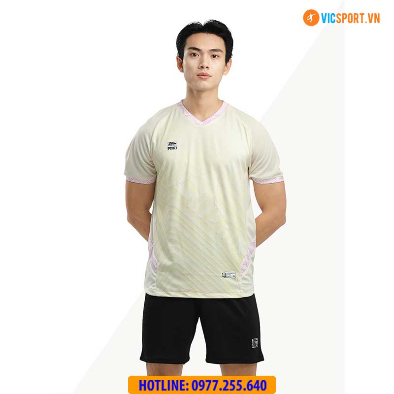 Áo đá banh không logo Riki Effort - Hình ảnh 6