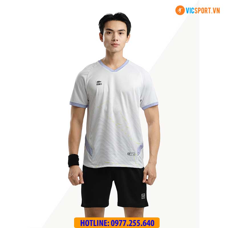 Áo đá banh không logo Riki Effort - Hình ảnh 4