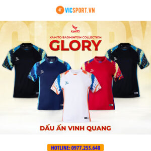 Áo cầu lông nam nữ Kamito Glory chính hãng