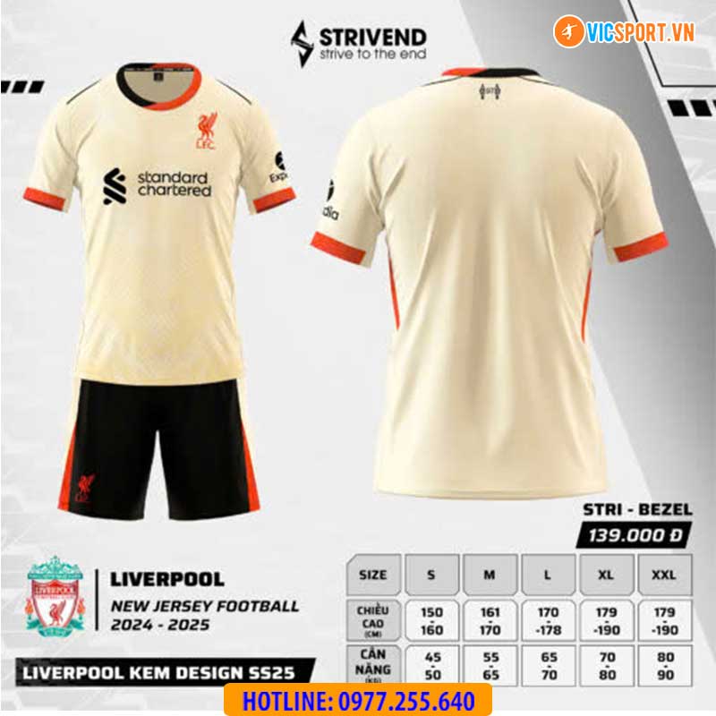 Áo đá banh Strivend Clb Liverpool mùa giải 2024-2025 - Hình ảnh 6