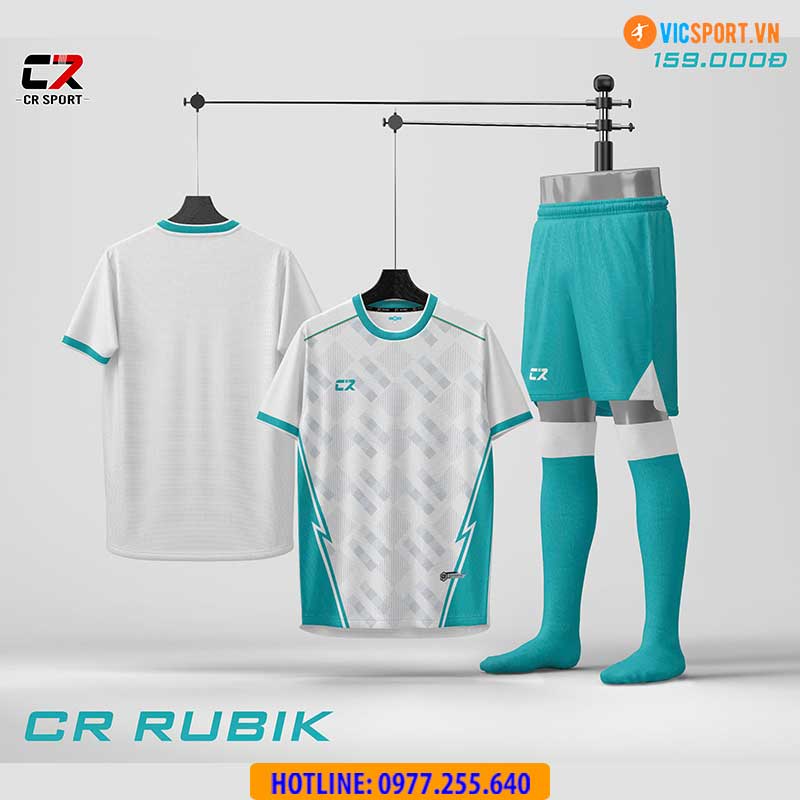 Áo đá banh không logo CR Rubik - Hình ảnh 9